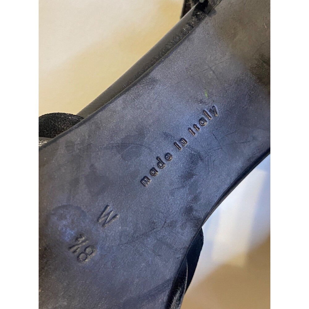 CALVIN KLEIN WOMEN PATENT LEATHER SUEDE HEELS SHOES SIZE 8.5 - Picture 11 of 11